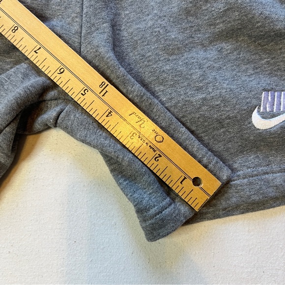Nike Gray Sportswear Club French Terry Shorts Girls Large‎ - Picture 9 of 9